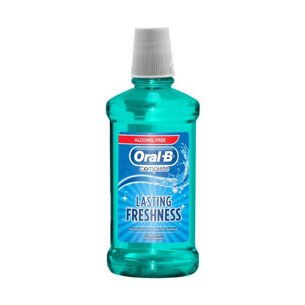 دهان شویه اورال-بی مدل Lasting Freshness - oral b lasting freshness mouthwash 500ml