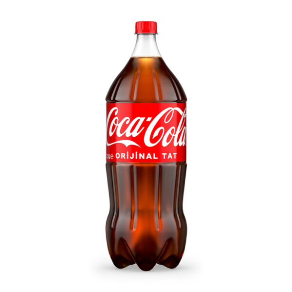 نوشابه گازدار کوکاکولا اصل ترکیه مدل اوجینال حجم 2.5 لیتر - Coca Cola Orijinal Tat 2.5L