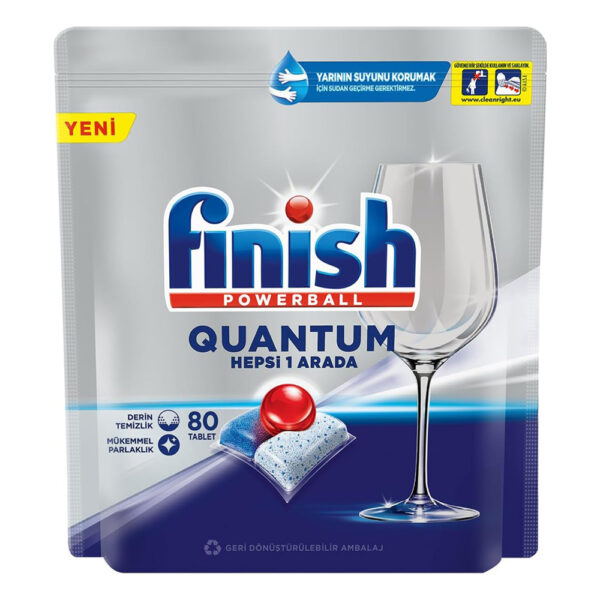 قرص ماشین ظرفشویی فینیش کوانتوم 80 عددی - Finish Quantum 80