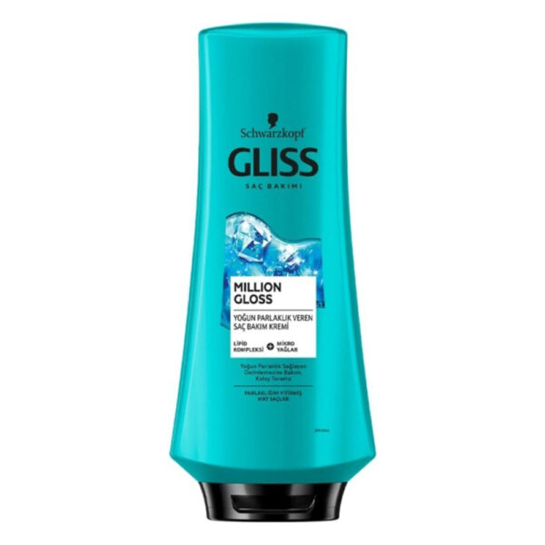 نرم کننده مو گلیس مدل Million Gloss مناسب موهای کدر - Gliss Million Gloss Sac Kremi 360ml