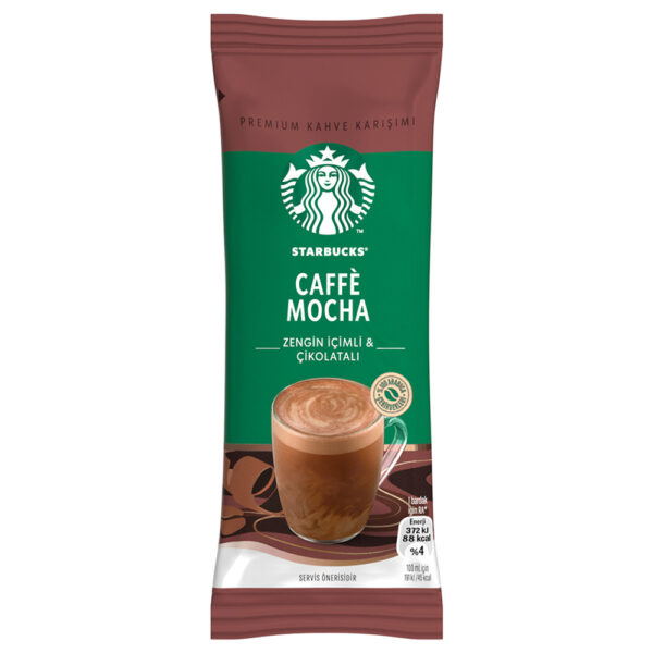 قهوه فوری استارباکس کافه موکا ساشه 22 گرم - Starbucks Caffe Mocha 22g