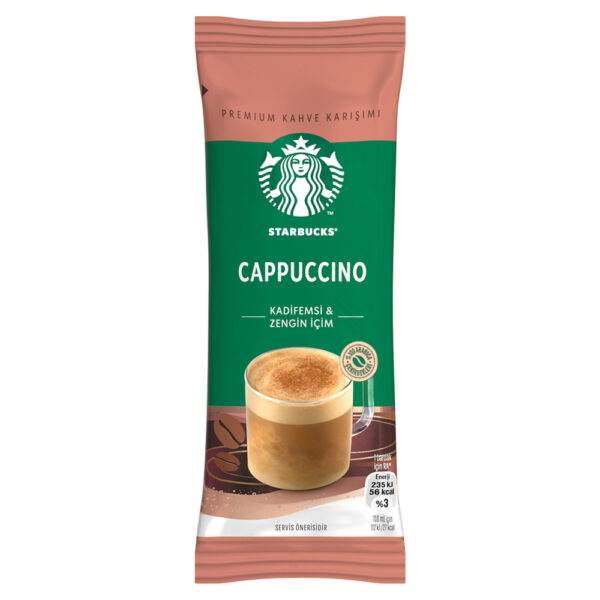 قهوه فوری استارباکس کاپوچینو ساشه 14 گرم - Starbucks Cappuccino 14g