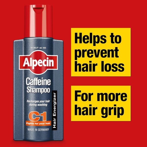 شامپو ضد ریزش کافئین آلپسین مدل C1 - alpesin c1 caffeine shampoo