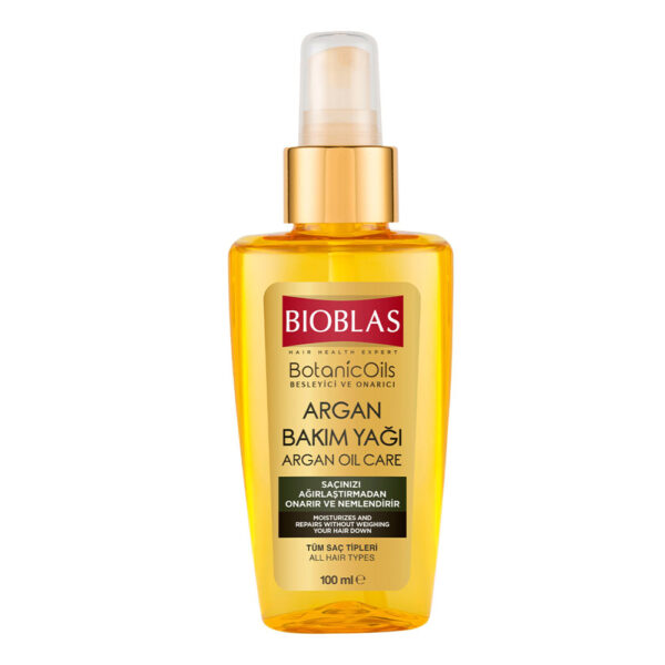 روغن آرگان بیوبلاس حجم 100 میل - bioblas botanic oils onarici argan yagi 100ml