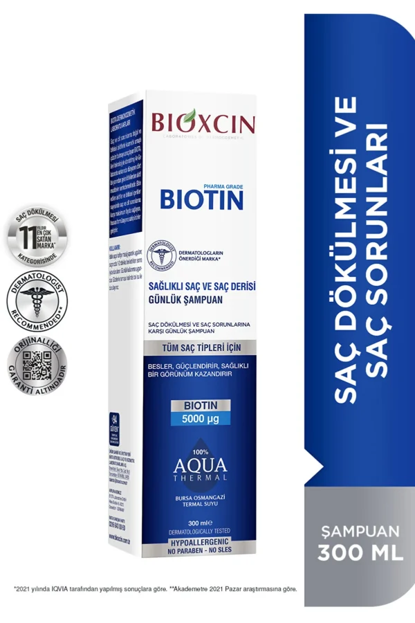 شامپو ضد ریزش بیوکسین مدل بیوتین - bioxcin biotin Sampuan 02