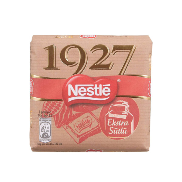 شکلات شیری نستله مدل 1927 وزن 60 گرم - nestle 1927 ekstra sutlu cikolata 60g