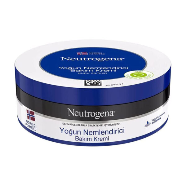 کرم مرطوب کننده نوتروژینا مناسب پوست های خشک - neutrigena yogun nemlendirici bakim kremi 200ml