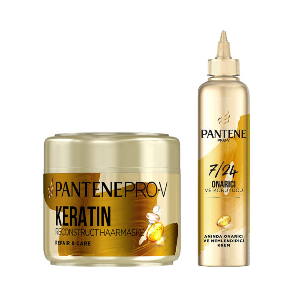 پک ترمیم کننده موهای خشک برند پنتن - pantene dry hair repair pack