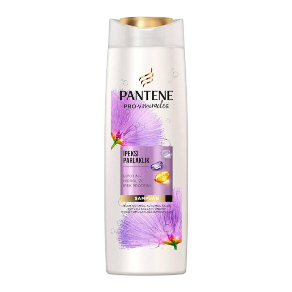 شامپو براق کننده پنتن مناسب موهای خشک - pantene pro v miracles ipeksi parlaklik sampuan 400ml