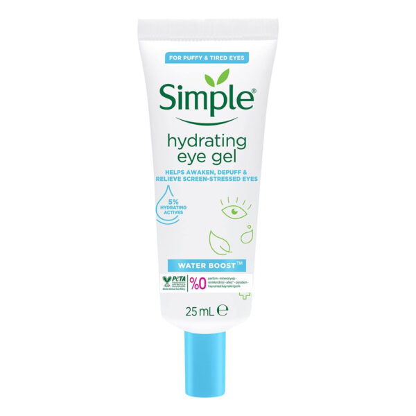 کرم دور چشم آبرسان سیمپل مناسب پوست های حساس - simple hydrating eye gel 25ml