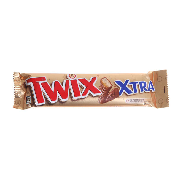 شکلات تویکس مدل اکسترا Xtra وزن 82 گرم - twix xtra chocolate 82g