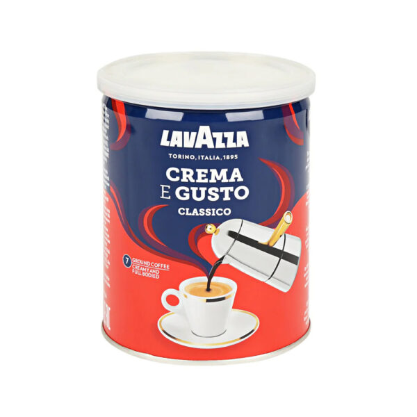 قهوه لاوازا مدل سری Crema E Gusto مدل Classico وزن 250 گرم - lavazza crema e gusto classico 250g