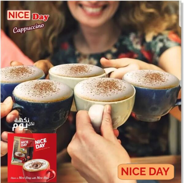 قهوه فوری کاپوچینو نایس دی بسته 20 عددی - Nice Day Cappuccino Coffee