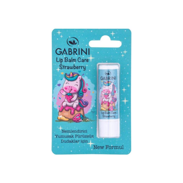 بالم لب کودک گابرینی با رایحه توت فرنگی حجم 5 گرم - Gabrini For Kids Lipcare Strawberry 5g
